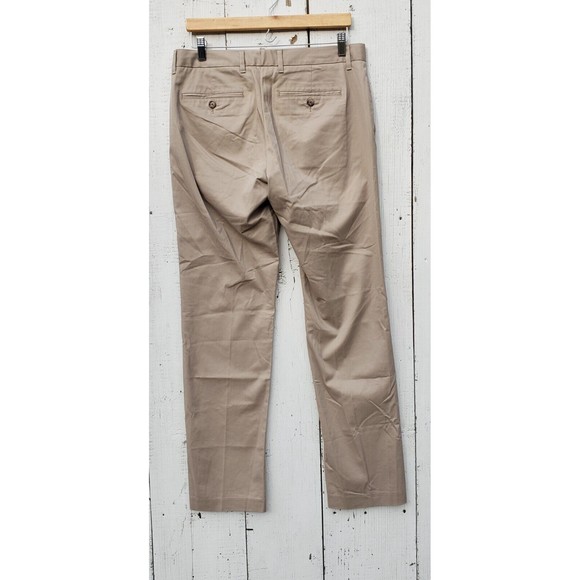 Bonobos Weekday Warrior Stretch Slim Fit Men Wednesday Tan Dress Pants 40 X 32 - Picture 6 of 12